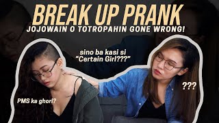 BREAK UP PRANK JOJOWAIN O TOTROPAHIN GONE WRONG  RoTin [upl. by Orlanta]