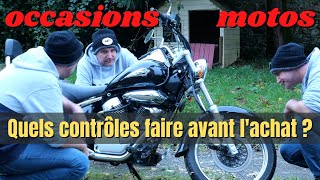 Moto 125 et gros cubes  Les principaux contrôles à faire avant lachat en occasion [upl. by Nylirac855]