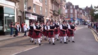 Goulburn Soldiers Club Pipes and Drums Crieff Perthshire Scotland [upl. by Bihas769]