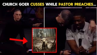 Church Goer Starts Cussing during Service how Pastor responds will AMAZE YOU [upl. by Prisca466]