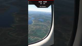 🔴Cirrus Vision SF50  Washington Dulles to Norfolk Virginia  Microsoft Flight Simulator [upl. by Hentrich959]