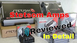 Stetsom Amplifier Review Export High Line amp Iron Line Series [upl. by Oiril202]