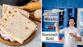 Rumali Roti at home  Roomali Roti Easy Process  रुमाली रोटी घर पर  Kunal Kapur Bread Recipes [upl. by Plotkin364]