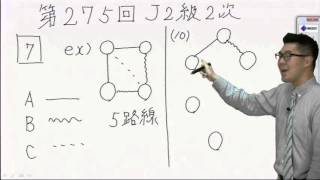 数学検定解説 第275回検定 準2級 2次 問題7 （下嶋） [upl. by Aileno]