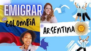 MI EXPERIENCIA de EMIGRACIÓN a ARGENTINA desde COLOMBIA [upl. by Tehc916]