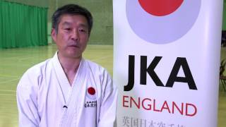 Ohta Sensei 7th Dan JKA England [upl. by Yenruogis]