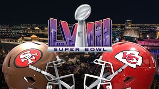 Super Bowl LVIII preview 1 day until Super Bowl Sunday  49ers Vs Chiefs [upl. by Kemppe]