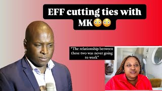 Reaction to Samnkele Maseko Interview  EFF and MK will never work That relationship is Dead [upl. by Olag50]