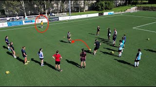 🚫TEAM TRAINING🚫ADVANCED PASSING DRILLS FOR FOOTBALL  SOCCER  Joner Football [upl. by Eux429]