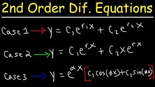 Second Order Linear Differential Equations [upl. by Nohsal]