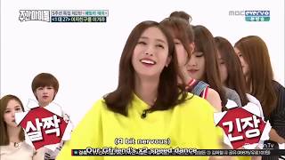 GFRIENDs Navillera 2x Speed Dance on Weekly Idol 5th Anniversary Special July 27 2016 [upl. by Rehptsirhc156]