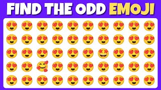 Find The Odd Emoji Out  Emoji Quiz  QuizCentral [upl. by Pickar588]