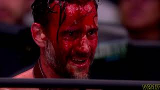 CM Punk vs MJF Dog Collar Match Revolution 2022 Highlights [upl. by Gnohp409]