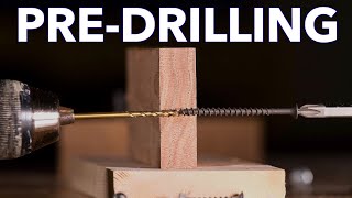 Choosing The Right Size Pre Drill Bit  Beginner [upl. by Enovaj]