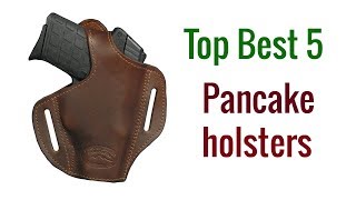 Top 5 Best Pancake Holsters 2020 [upl. by Loss862]