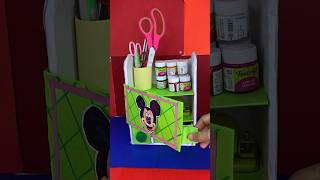 😮DIY book holder with cardboard shortvideo short youtubeshorts crafty [upl. by Lanza537]