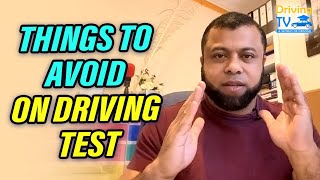 THINGS TO AVOID ON DRIVING TEST Most Common Mistakes To Avoid On The Driving Test [upl. by Eimme]