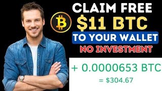 Make 005 BTC Every 24hrs Free BTC Mining Site 2024 No Investment [upl. by Winograd]