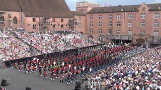 Basel Tattoo 2023 Finale march on all participants [upl. by Haya144]