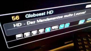 AZBOX Ultra HD  153 Canais Florindo DVBC [upl. by Alanna]