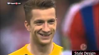 Marco Reus und Robert Lewandowski Gänsehautmoment [upl. by Kynan192]