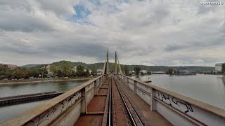 Auf vergessenen Gleisen durch Stuttgart vom Gaswerk Gaisburg zum Hafenbahnhof  Cab Ride [upl. by Kenna534]