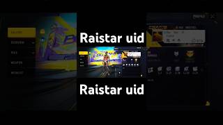 Raistar Real Uid [upl. by Franzen]