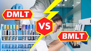 DMLT vs BMLT  Difference between DMLT and BMLT course  Which course is better for Government Job [upl. by Llecrad]