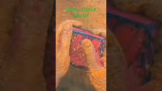 Glitter CHALK CRUSH colour full CHALK CRUSH ytshorts ytshort video viralvideo [upl. by Eisac]