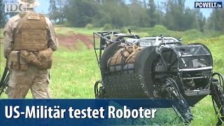 USMilitär testet Roboter LS3  deutsch  german [upl. by Leamiba]