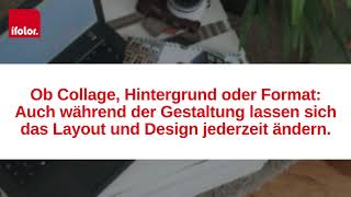 ifolor VideoTutorial Fotokalender online selbst gestalten [upl. by Neret955]