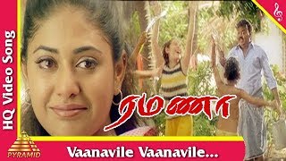 Vaanavile vaanaville  Ramana Tamil Movie Songs  Vijayakanth  Simran  வானவில்லே வானவில்லே  ரமணா [upl. by Heer883]