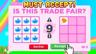 Today I Accepted EVERY Trade In Adopt Me Adopt Me Roblox Trading Challenge [upl. by Hairem97]