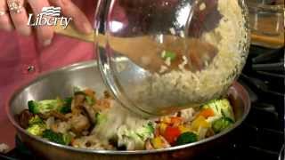 Diabetes Diet Leftover Brown Rice Stir Fry Recipe [upl. by Almira238]