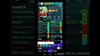 Entrenamiento Iniesta EFOOTBALL 2025 efootball2025 futbol football efootballmobile [upl. by Dorolisa]