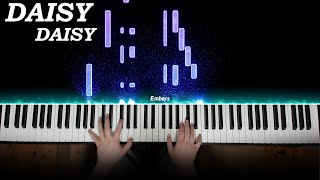 Creepy 1961 Computer DAISY Song Piano Cover [upl. by Anhavas851]