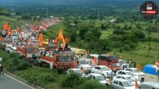 Maratha kranti morcha mumbai 2017Maratha Arakshan [upl. by Ferdy91]