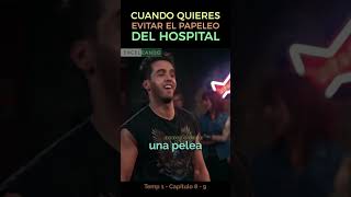 Cuando quieres evitar el papeleo del hospital risas humor comedia [upl. by Cirtap]