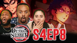 Hashira Vs Muzan  Demon Slayer Season 4 Episode 8 Reaction [upl. by Tillo622]