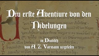 First Episode of the Nibelungenlied in Middle High German with English versetranslation [upl. by Engelbert21]