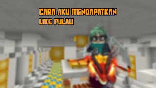 Cara Aku Mendapatkan Like Di SkyBlok  Blockman Go Indonesia [upl. by Asit]