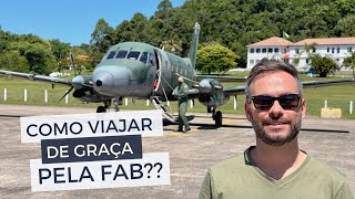 VOCÊ SABIA QUE É POSSÍVEL VIAJAR DE GRAÇA PELA FAB  FORÇA AÉREA BRASILEIRA [upl. by Goldsworthy]