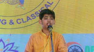 Sanjeev Rao A  Grade 6  SSRVM Bengaluru  Carnatic Performance  Kalaakriti Conclave 2024 [upl. by Ayouqes]