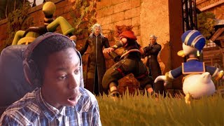 ROXAS IS COMING BACK DRIVE FORMS TOO  Kingdom Hearts 3 Trailer LIVE REACTION [upl. by Aleacim]