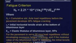 Lecture  36 Flexible Pavement Design Indian Roads Congress [upl. by Purpura]