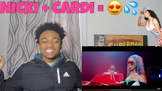 Nicki  Cardi  😍  Migos Nicki Minaj Cardi B  Motorsport REACTION [upl. by Hahnert]