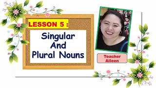 Singular and Plural Nouns Rules in Forming Plurals of Nouns [upl. by Buyers382]