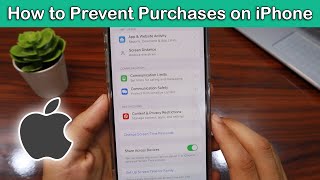 How to Prevent Unauthorized Purchases on iPhone Step by Step [upl. by Nnylesor]