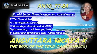 AN107784Resentment The Book of the Tens ANGUTTARABhikku BBodhi Jun 2024 [upl. by Gare]