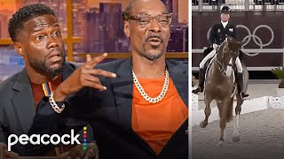 Equestrian or Horse Crip Walking  Olympic Highlights With Kevin Hart and Snoop Dogg [upl. by Averat]